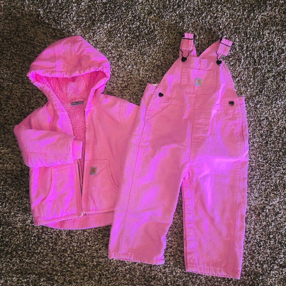 Carhartt Coat & Bibs Set